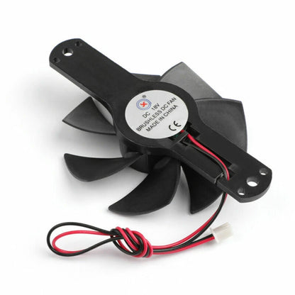 2X DC 18V Cooling Fan Sleeve Bearing for Induction Cooker W001-B181-Set