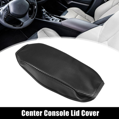 Center Console Armrest Box Cover for Ford Focus ST (2013–2018) Carbon Fiber