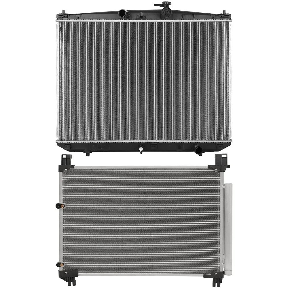 Aluminum Radiator & AC Condenser Cooling Kit for Toyota Highlander (2017–2019)