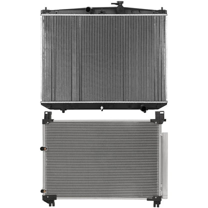 Aluminum Radiator & AC Condenser Cooling Kit for Toyota Highlander (2017–2019)