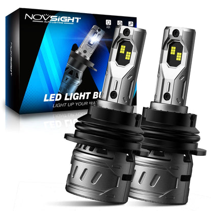 2X 9007 LED Headlight Bulbs for Low Beam (6000K)