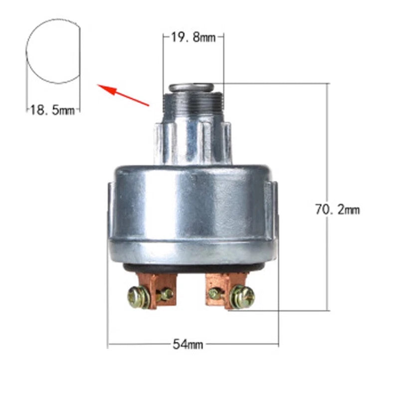 Ignition Switch for Nortrac NT 240 254 304 454 (2010) JK290A QD100C3