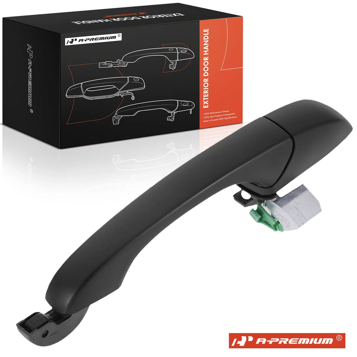 Right Primed Black Exterior Door Handle for Jeep Grand Cherokee (1999–2021)