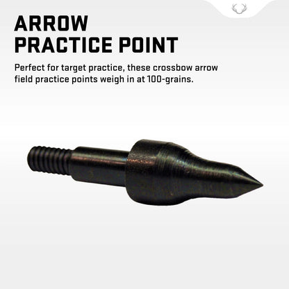 6-Pack 100-Grain Field Practice Points for TenPoint Crossbow