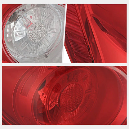 OE Style Left Side Chrome Tail Light Brake Lamp for Chevy Equinox (2010–2015)