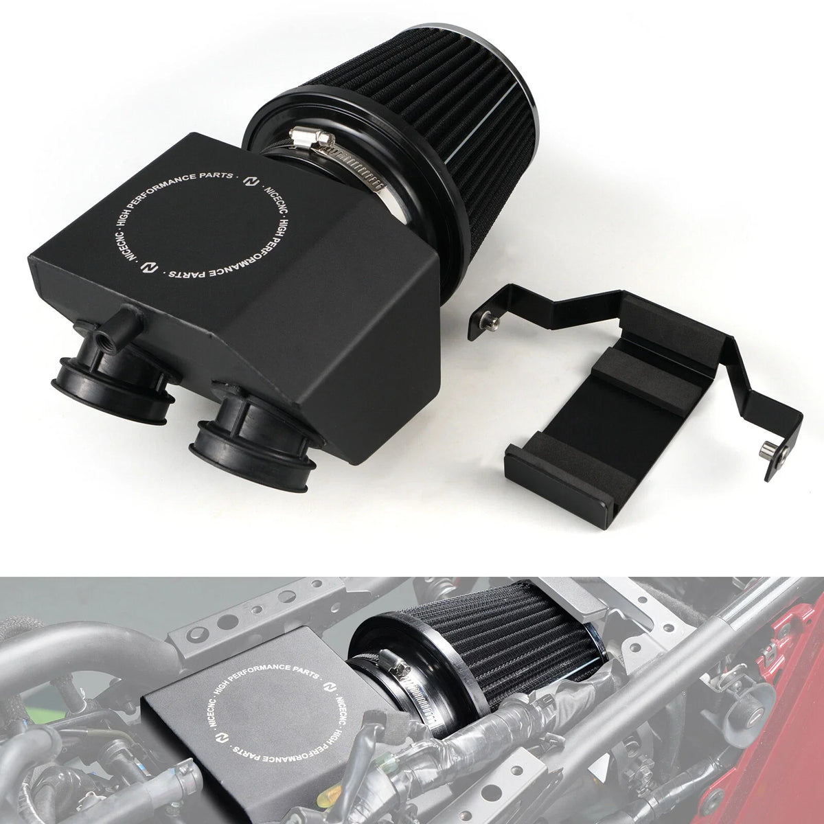 Air Filter Box Assembly Shorter Pipe for Yamaha Tenere 700 (2022–2024)