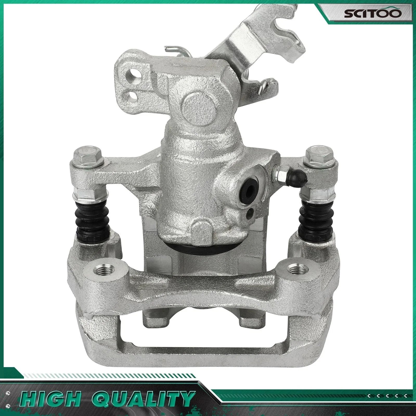 Rear Right Brake Caliper w/ Bracket for Mazda 6, Mercury Milan (2006–2013)