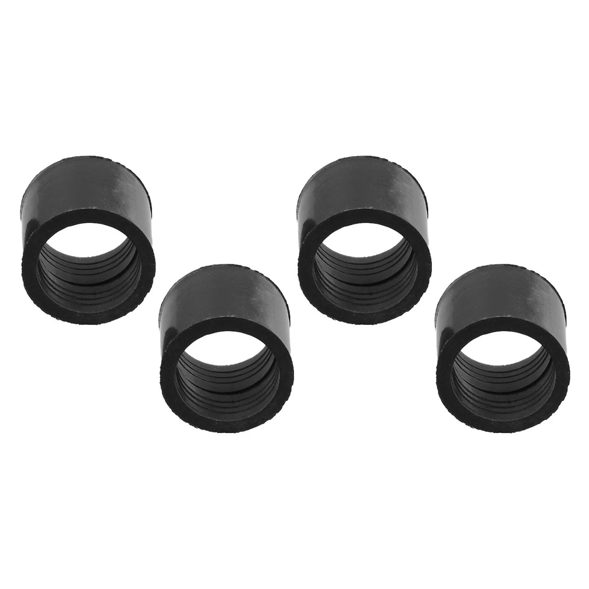Set of 4 Rubber Fuel Intake Manifold Boot Sleeves for Chainsaws (55, 136)