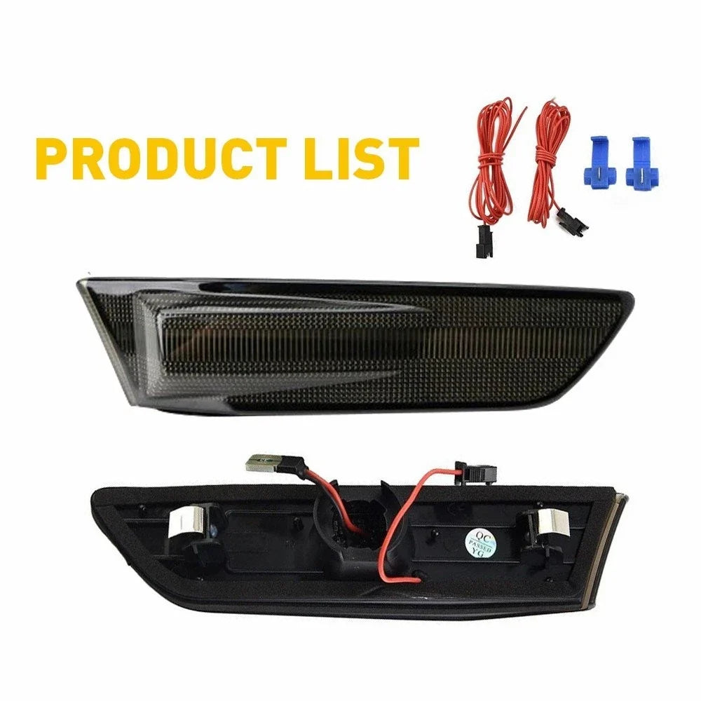 LED Side Marker Light for Infiniti G35 2D Coupe (2003–2007) - White/Amber