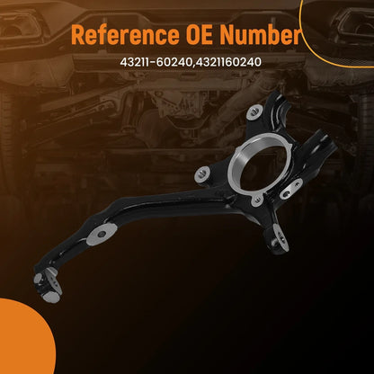 Front Right Steering Knuckle for Toyota 4Runner, Lexus GX460 (2015–2019) 43211-60240