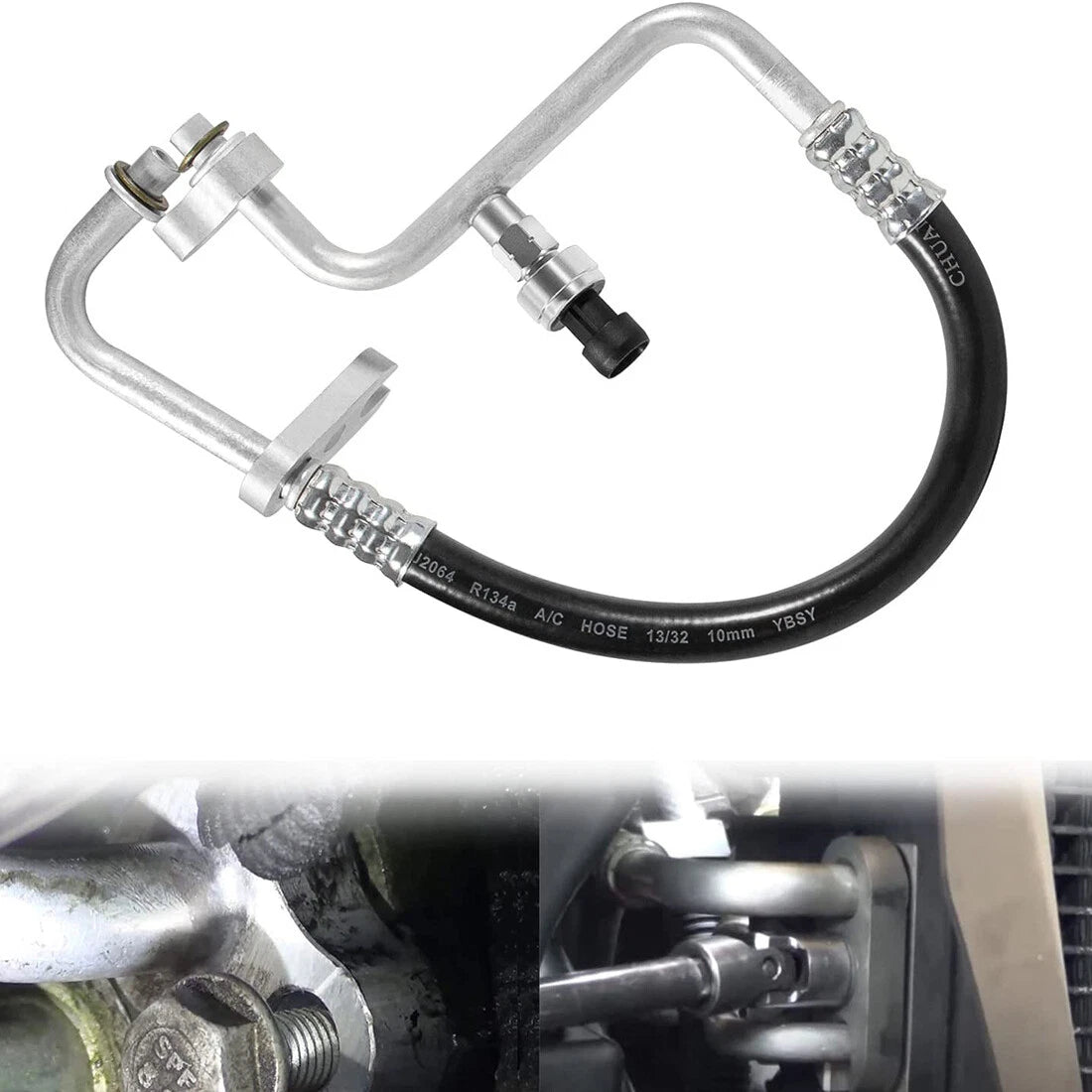 Air Conditioning Compressor Condenser Hose Assembly for Chevy Buick GMC (15-34440)