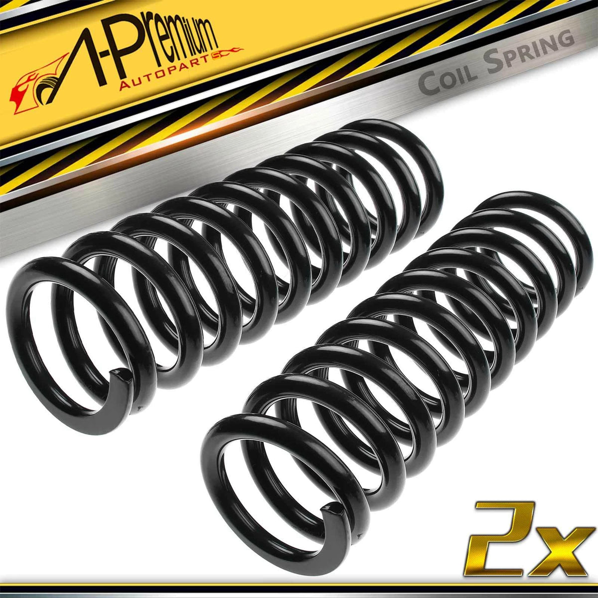 2X Rear Suspension Coil Springs for Mercedes-Benz W124 E320 (1985–1995) - 1243241104, A1243241104, RD5084
