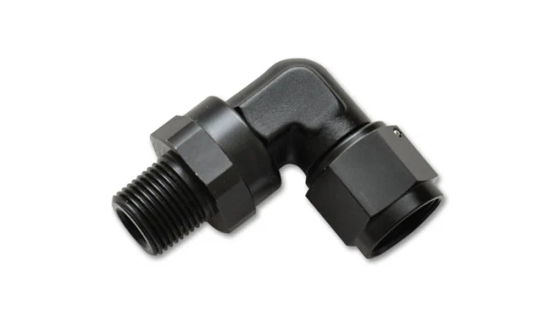 Vibrant 11391 12AN to 1/2in NPT Female Swivel 90 Degree Adapter Fitting
