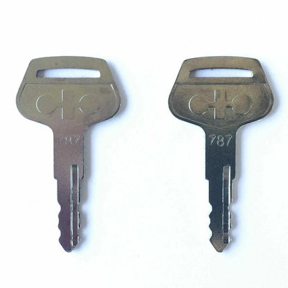 5 Keys for Komatsu Excavator Dozer Loader (Heavy Equipment)