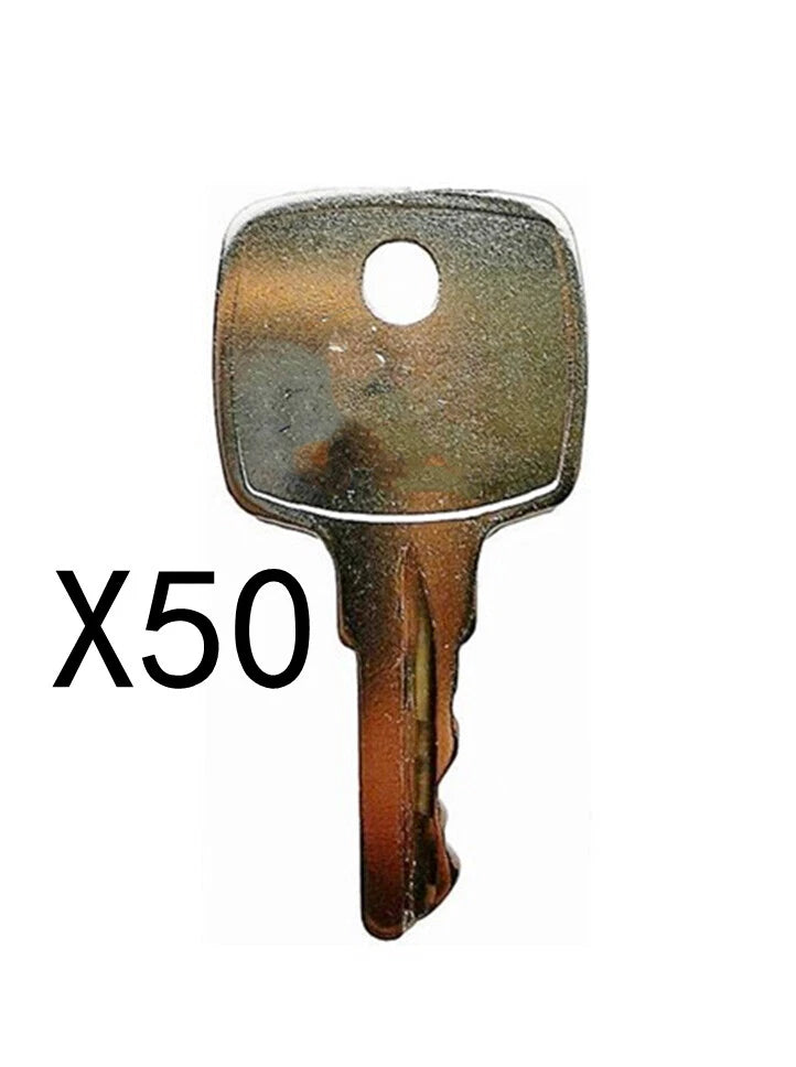 50pc Ignition Key for JD Backhoes Loaders Tractors AR51481