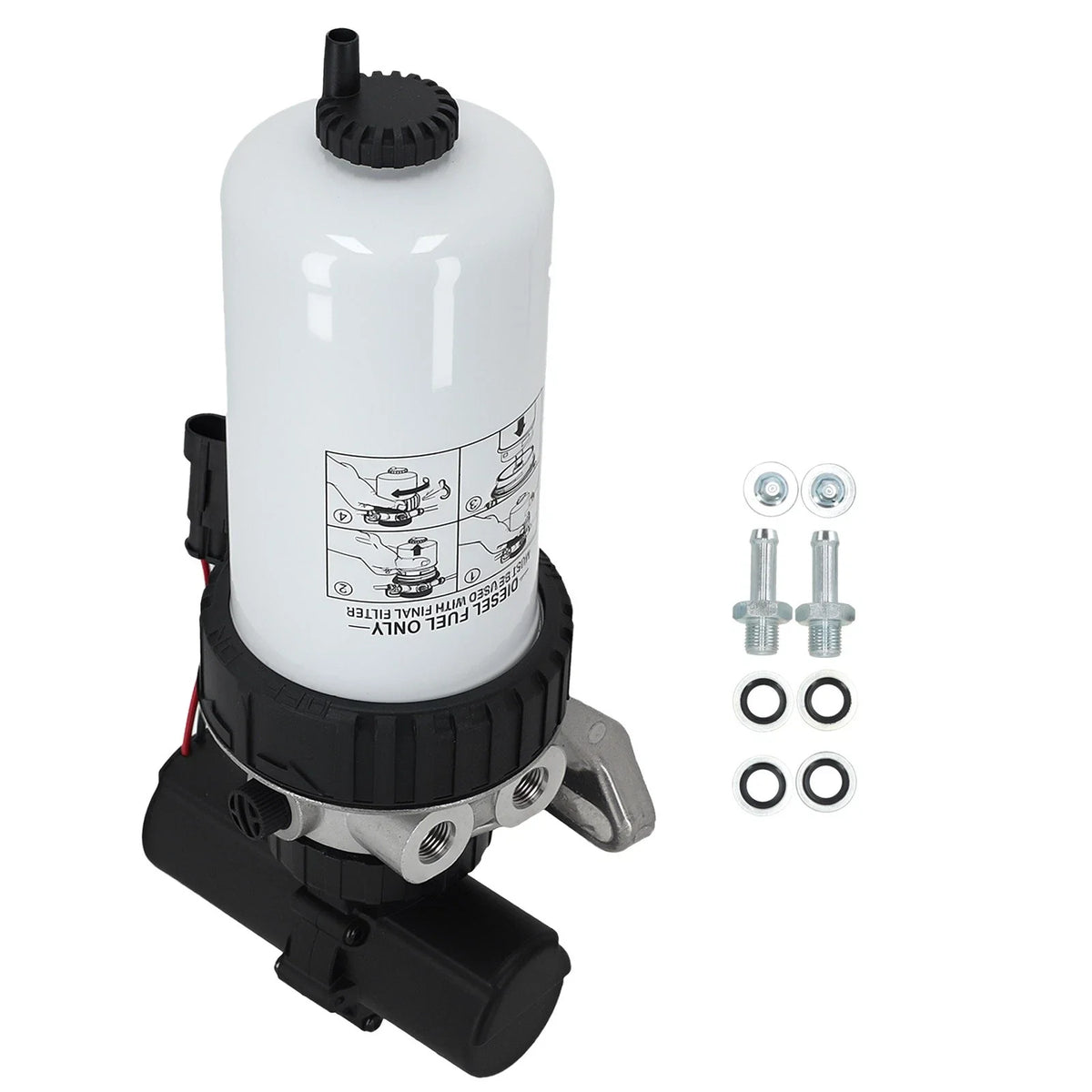 Fuel Pump Filter for Ford New Holland LS180 LS190 LX865 TB100 TB110 TB120 TB80 (2000–2023)