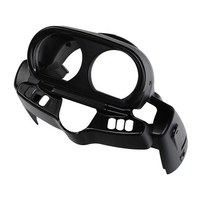 Instrument Housing for Harley Touring Road Glide FLTRX (2015–2024) Black Denim