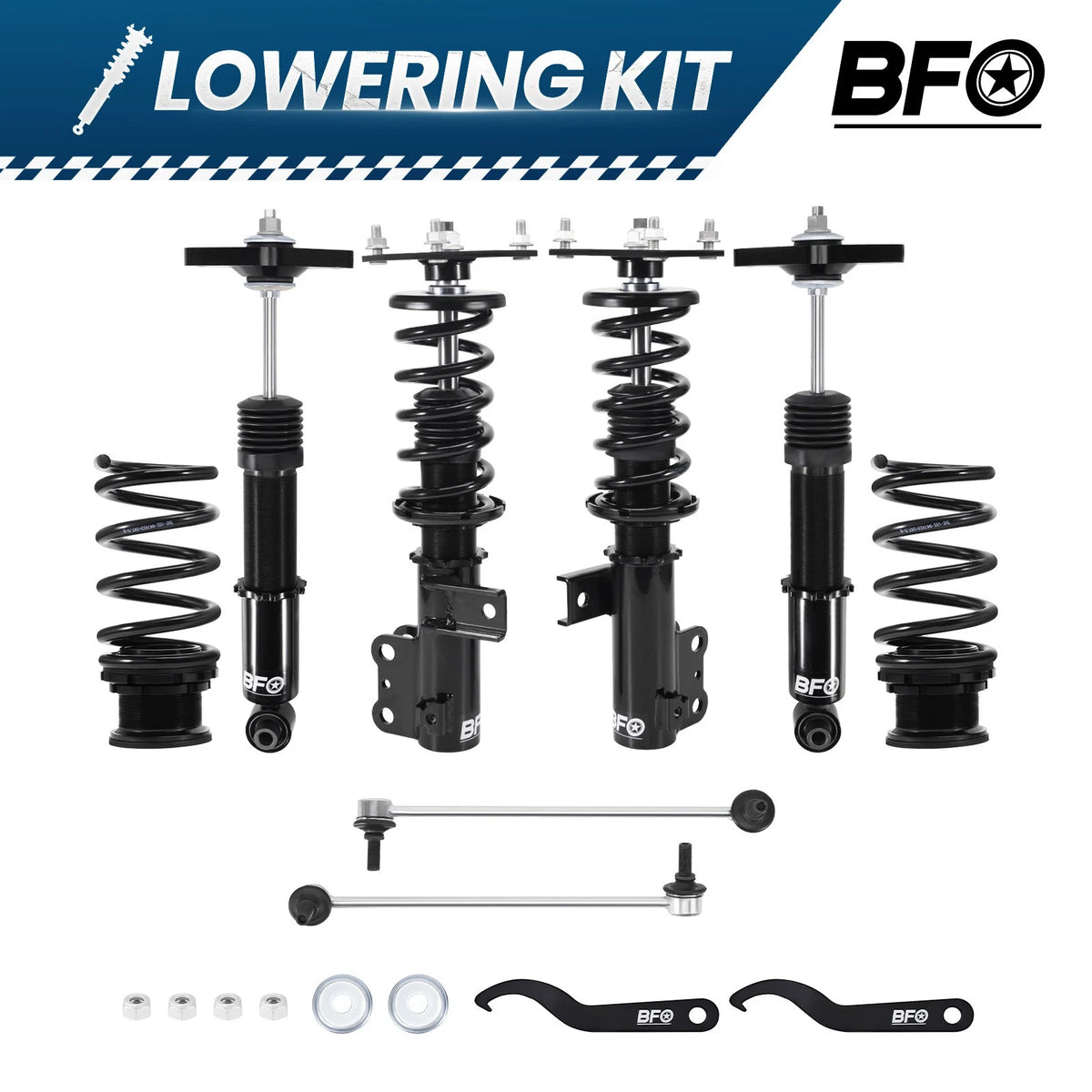 Coilover Kit for Hyundai Genesis Coupe (2011–2016) 5UTIM9