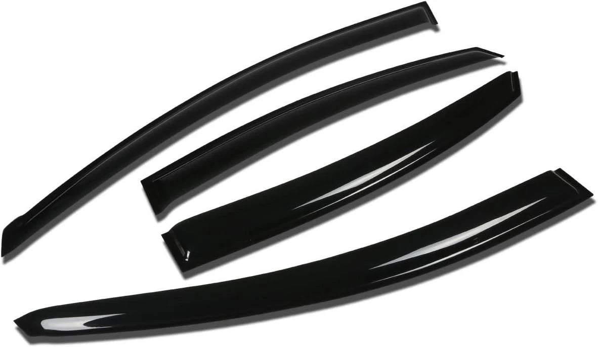 Set of 4 Tape-On Window Rain Guards for Hyundai Sonata (2011–2014)