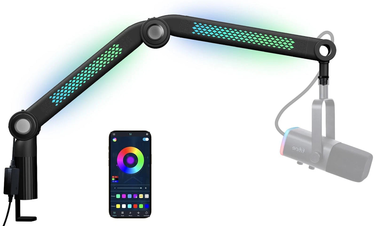 Adjustable RGB Mic Arm for Universal Use (2010–2023)