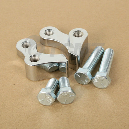 Chrome 1" Adjustable Lowering Kit for Harley Street Bob Super Glide (1995–2005)