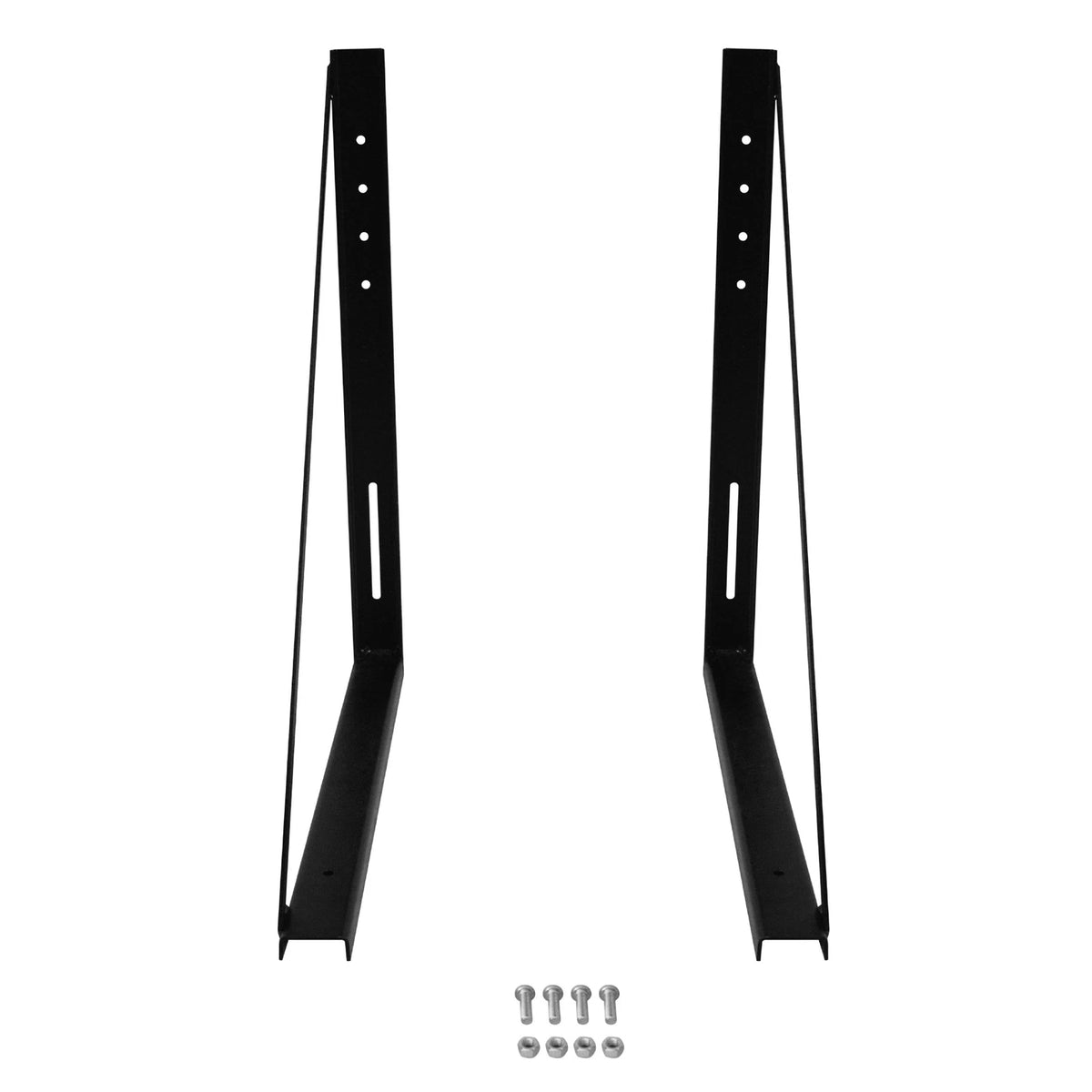 2Pcs Underbody Tool Box Mounting Bracket for Truck Bed (2010–2023)