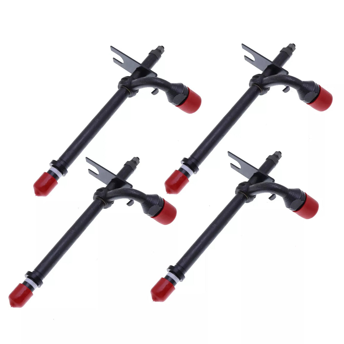 4Pcs Fuel Injector 20673 for Case 580C 585C 1835 1835B 1845B 430 470 530 570