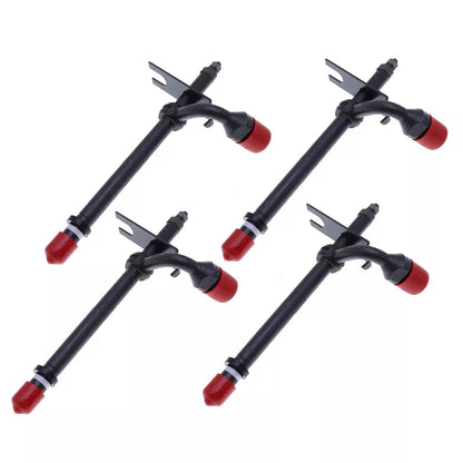 4Pcs Fuel Injector 20673 for Case 580C 585C 1835 1835B 1845B 430 470 530 570