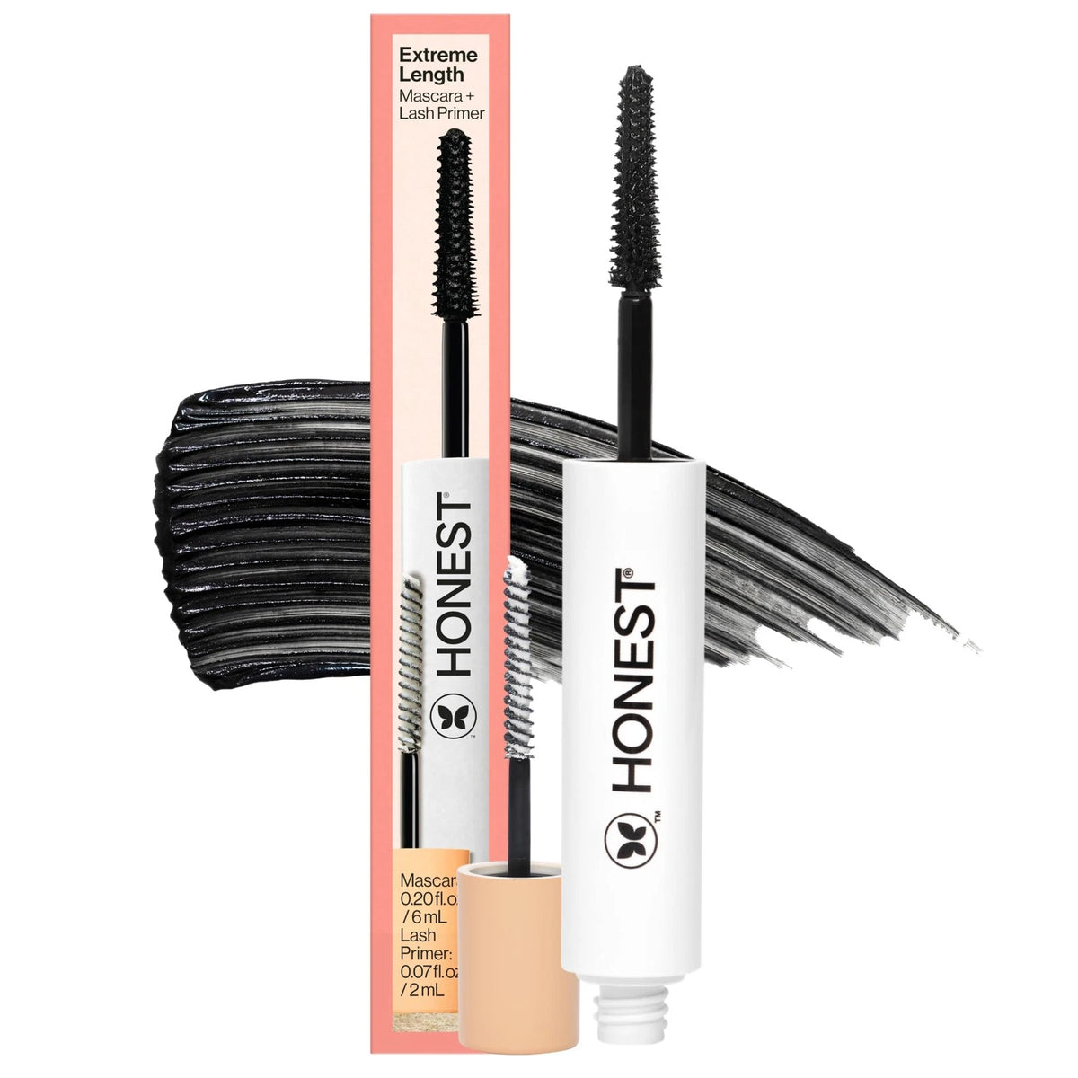 2X 0.27 Fl Oz Extreme Length Clean for Honest Beauty