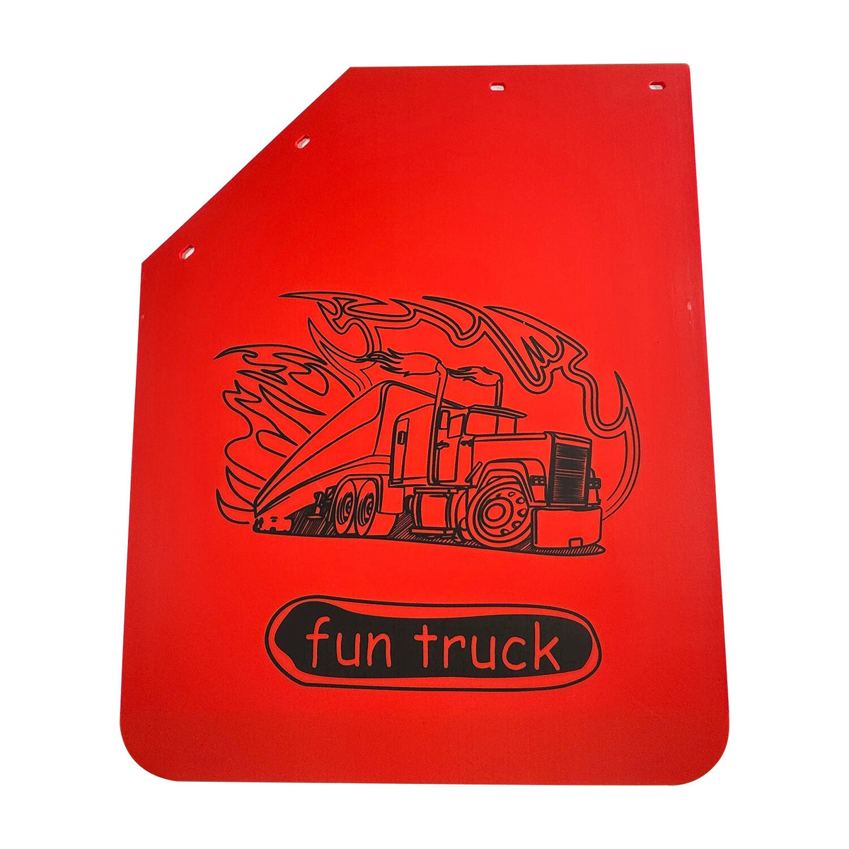 Pair Mud Flaps for Fun-truck Semi Truck Trailer (902079)