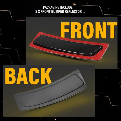 Smoke Lens Front Bumper Reflector Side Marker Light for BMW 3-Series (2012–2019)