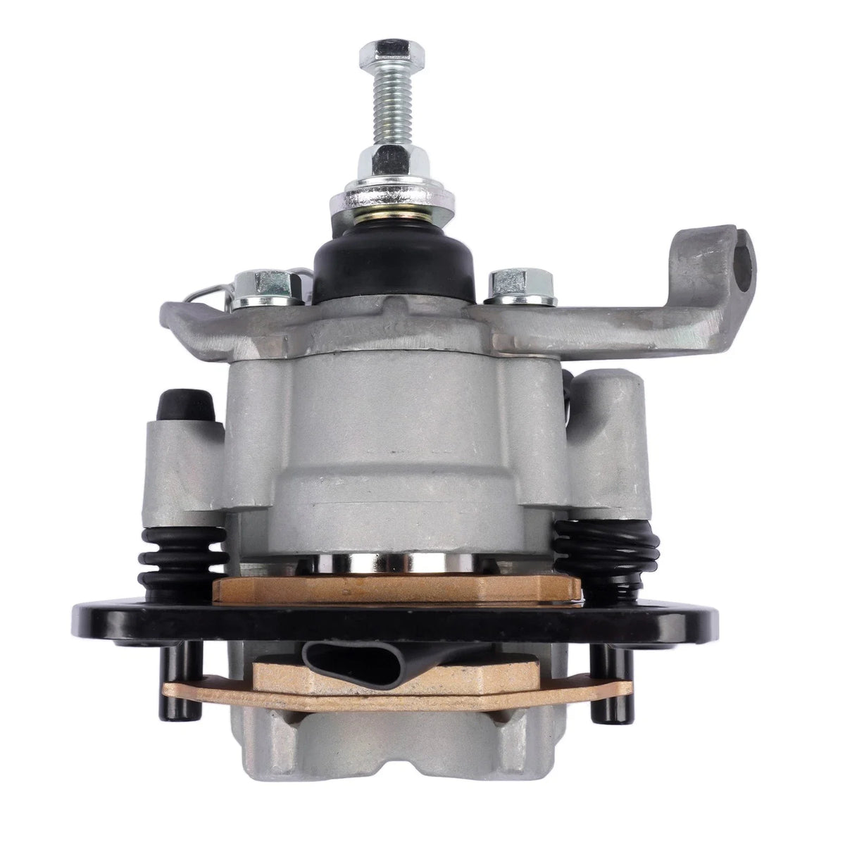 Rear Left Brake Caliper with Pad for Kawasaki Mule KAF820 KAF1000 (2010–2023)