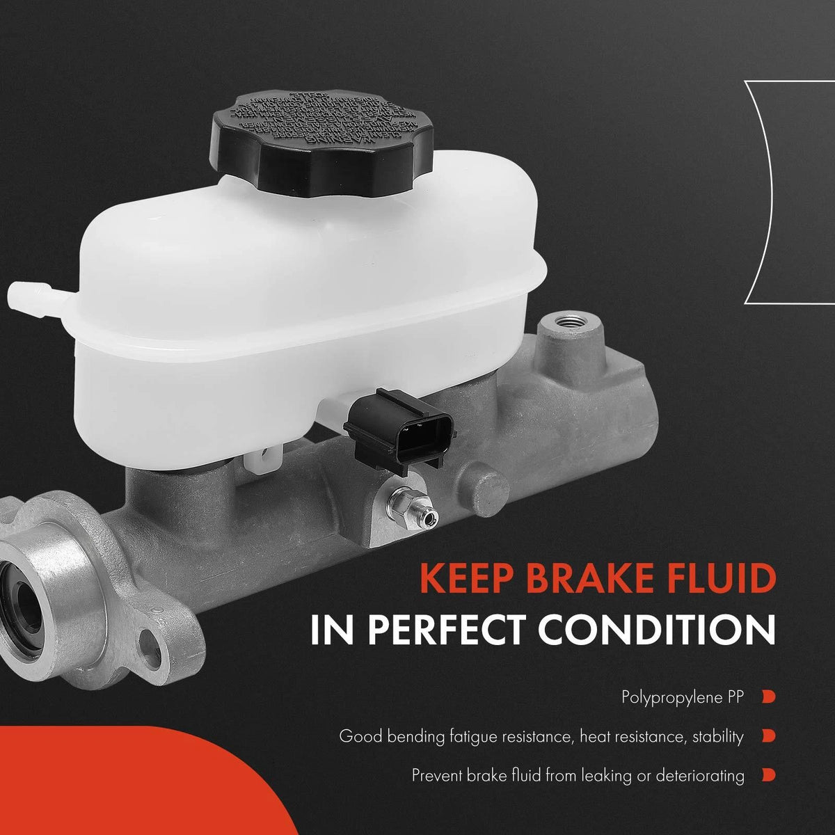 Brake Master Cylinder w/ Reservoir for Ford Escape (2003–2004) 1L2Z2140BA, 2L2Z2140AA, M630052