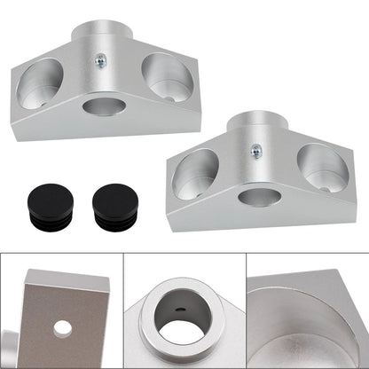 Pair Kit Dump Bed Hinge Mount Billet for Can Am Defender HD Max (2016–2024) U015-A001