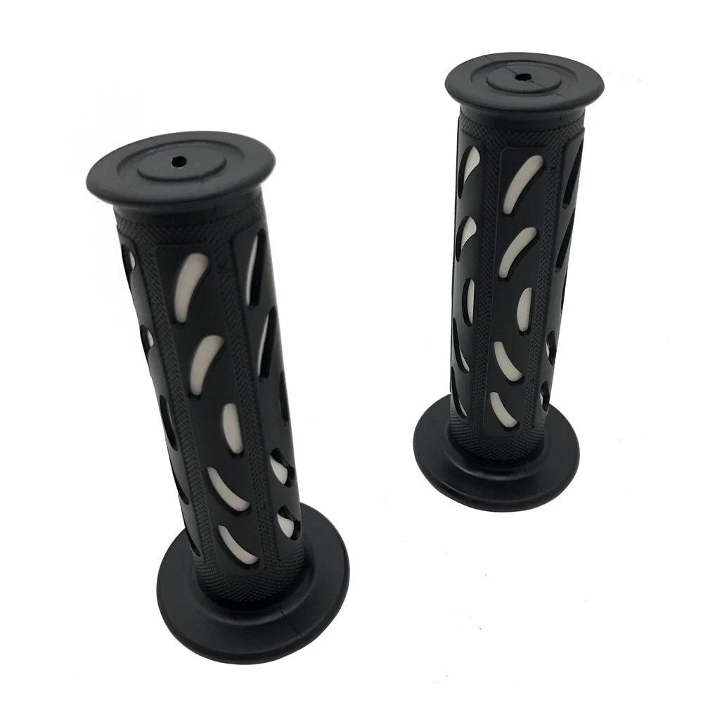 7/8" 22mm White Handlebar Grips for KTM 690 LC4 (2010–2023)