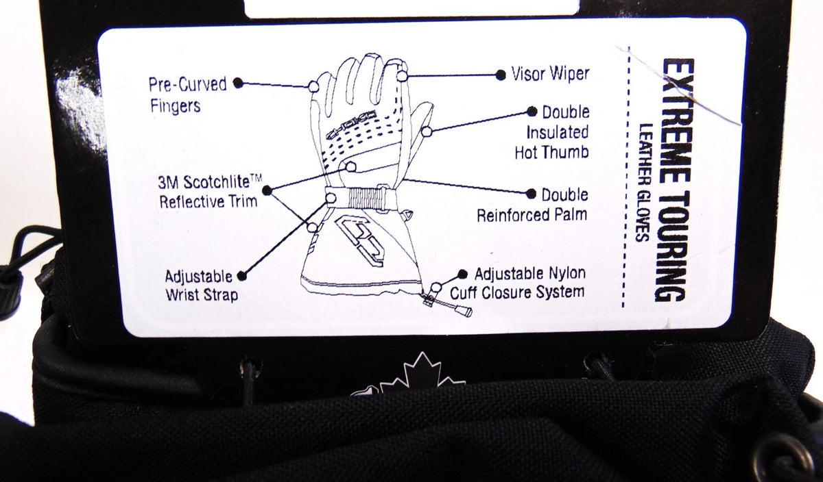 Men's Choko Extreme Touring Nylon Snowmobile Gloves
