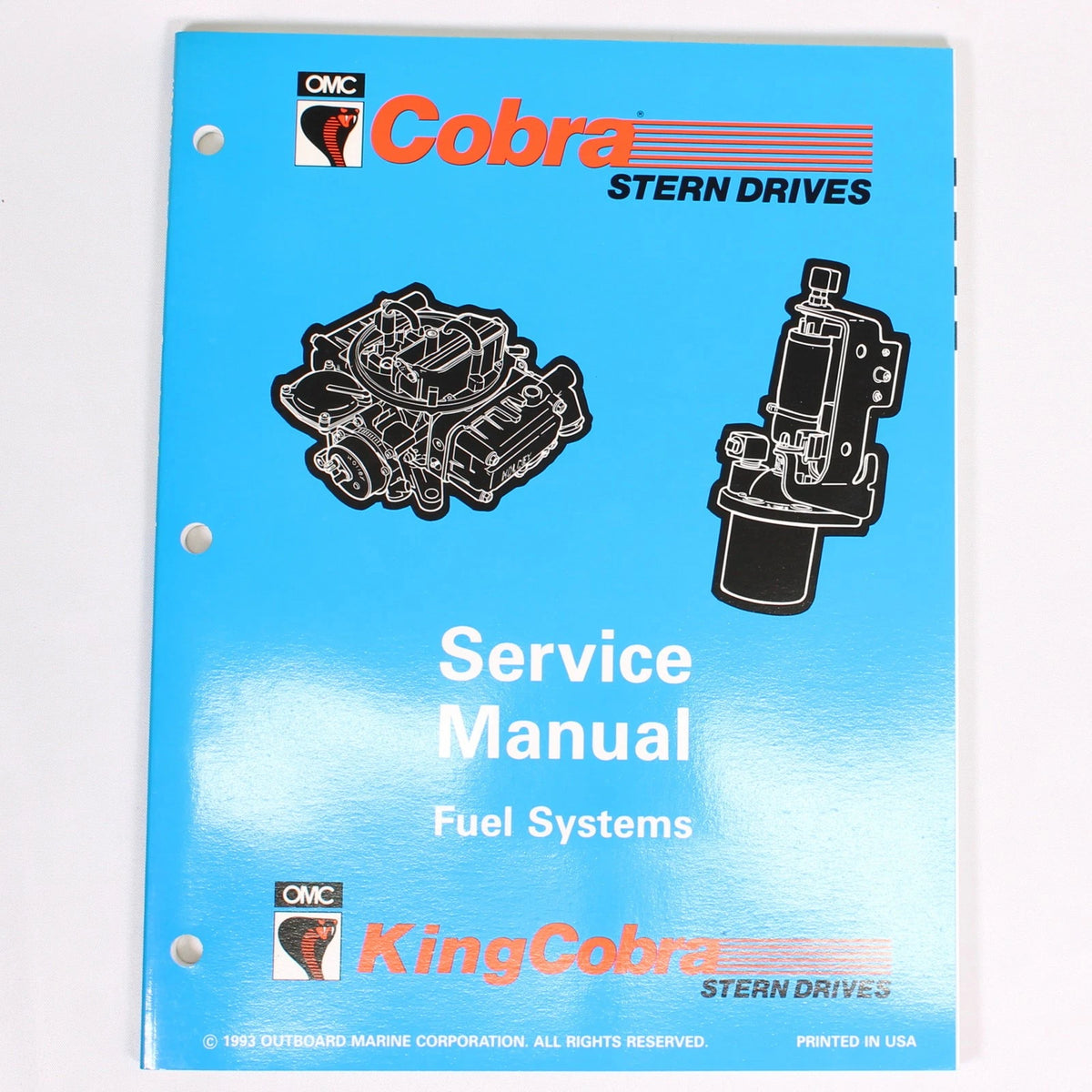 Service Manual for Johnson Evinrude OMC Cobra Stern Drives (LSS-3030)