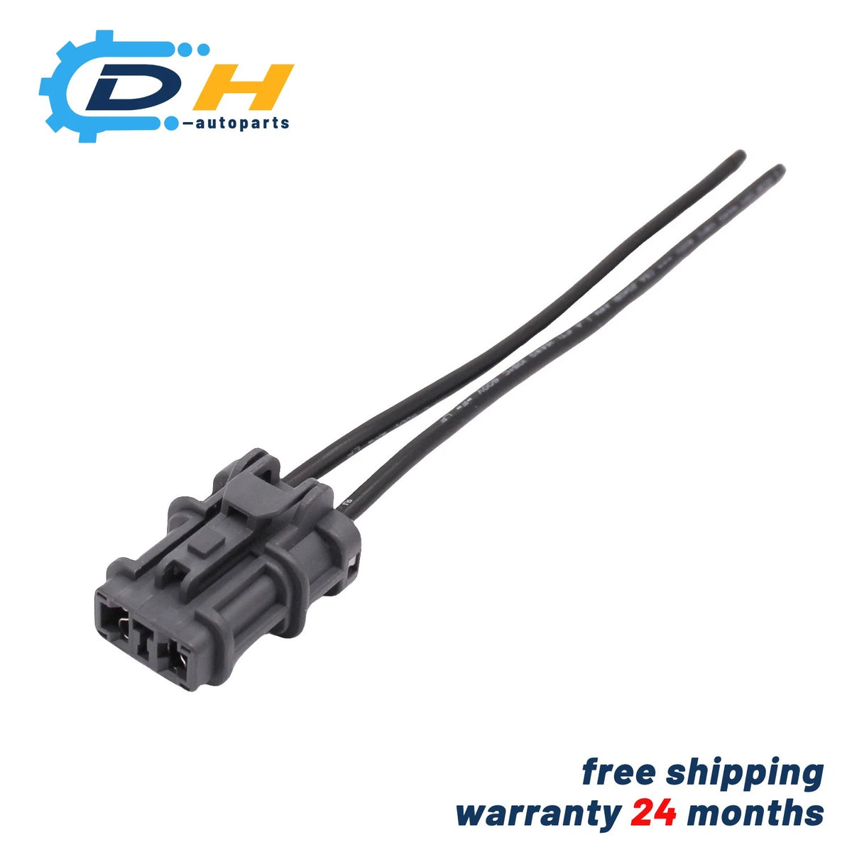 2-Pin A/C Condenser Fan Motor Connector Plug for Honda Acura (WH1095)
