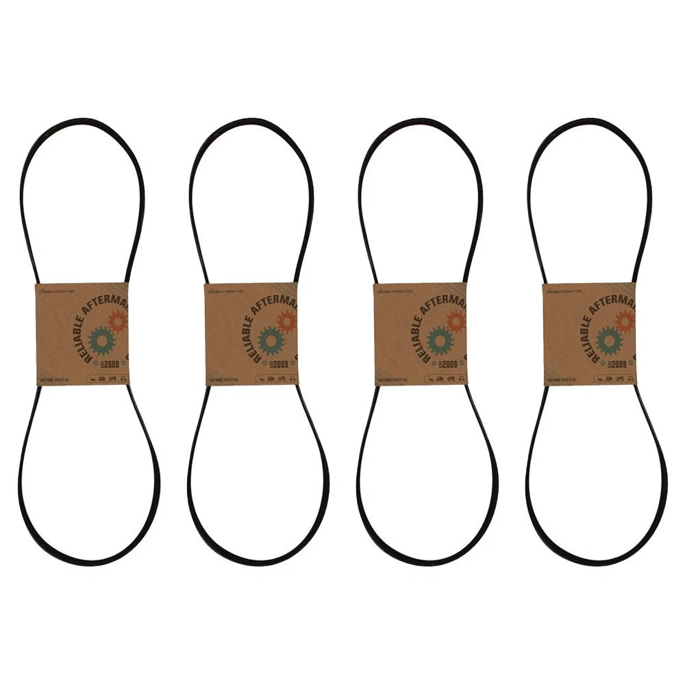 4X OEM Spec Ribbed Pump Drive Belt for Exmark Lazer Z (Fits 103-6906)