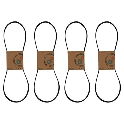 4X OEM Spec Ribbed Pump Drive Belt for Exmark Lazer Z (Fits 103-6906)