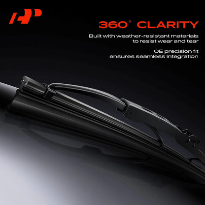Set of 3 Windshield Wiper Blades for Mercedes-Benz GL350