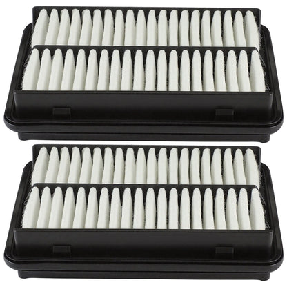Set of 2 Air Filters for Suzuki Aerio (2006–2007) 18027333, CA10064, AF3977
