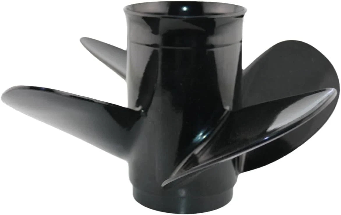 4 Blade Aluminum Prop for Mercury Mariner 9.9-25hp (10" Dia, 14" Pitch, 10 Tooth)