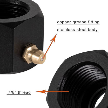 Upgraded Marine Steering Tube Cable Grease Nut for OMC (1986–1999) 98auto2R090