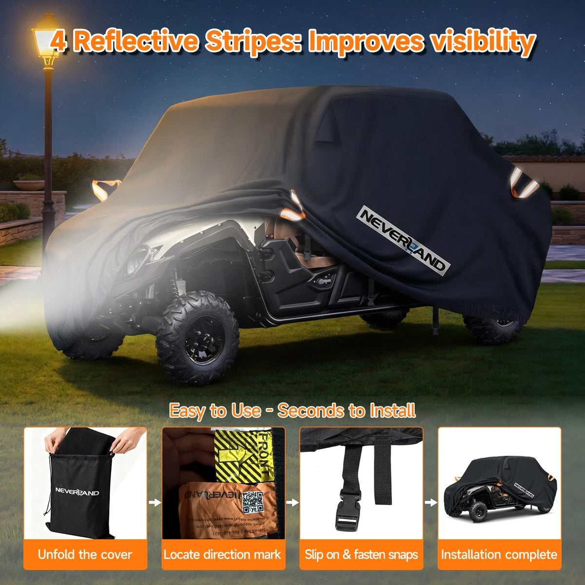 Storage Cover for Polaris RZR XP 4 1000 (NEV A302-06-B)