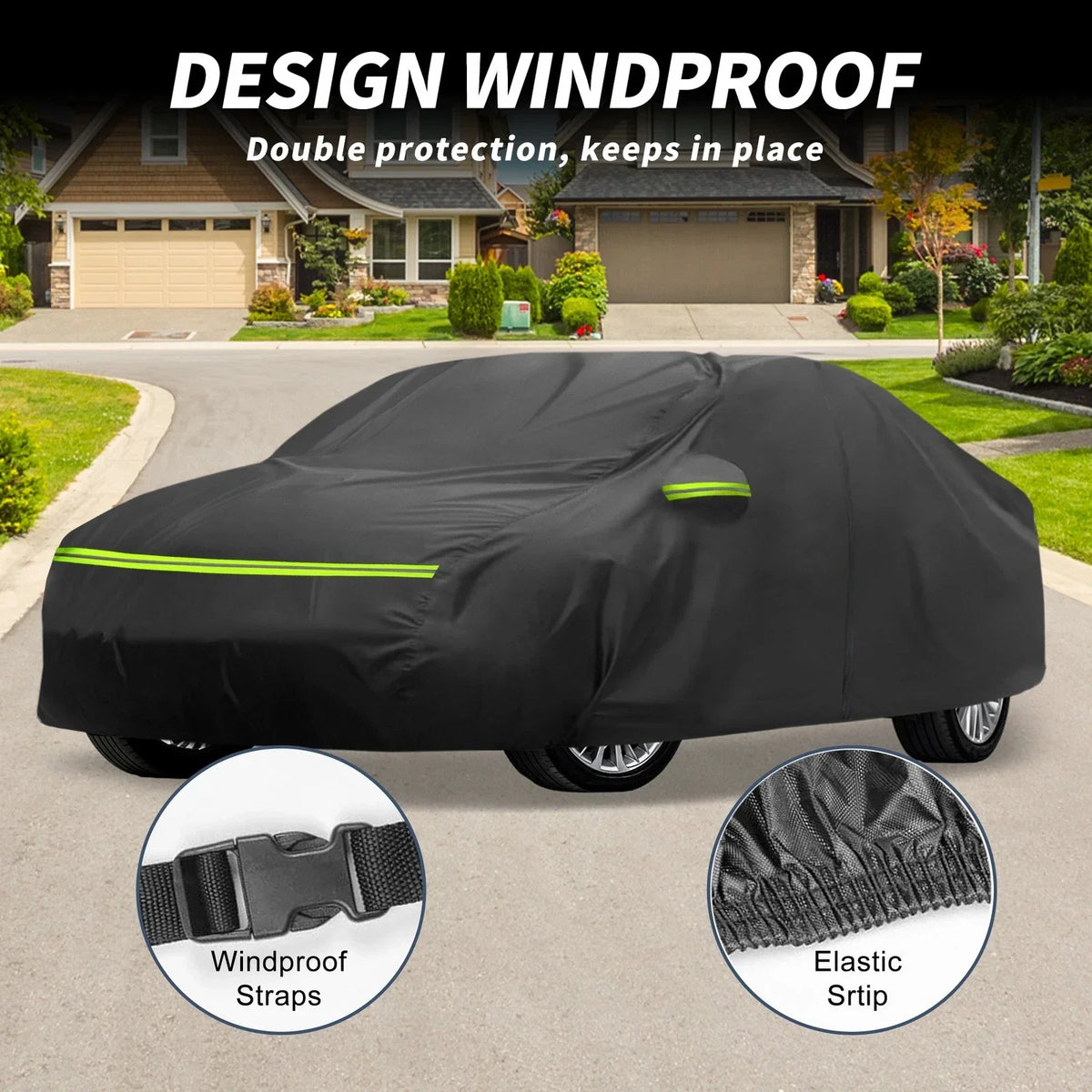 Waterproof 210D-PU Car Cover for BMW 4 Series F32/F33/F36 (2013–2020)