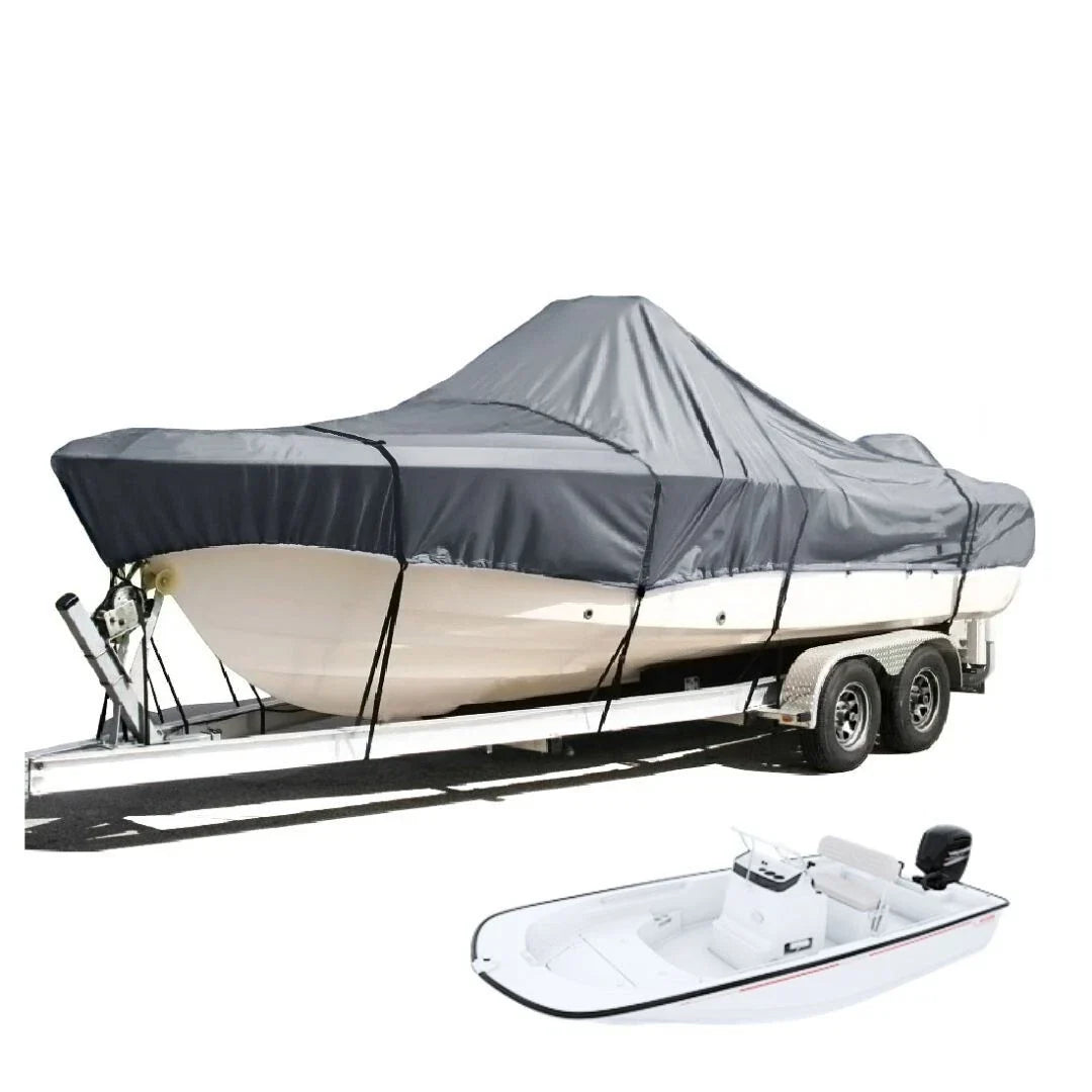 Wahoo 16 Offshore Center Console Boat Waterproof Cover (Trailerable)