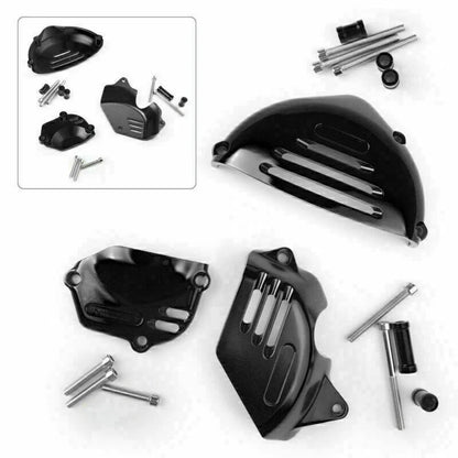 Engine Guard Sprocket Chain Case Stator Cover for Kawasaki Z900RS (2017–2018)
