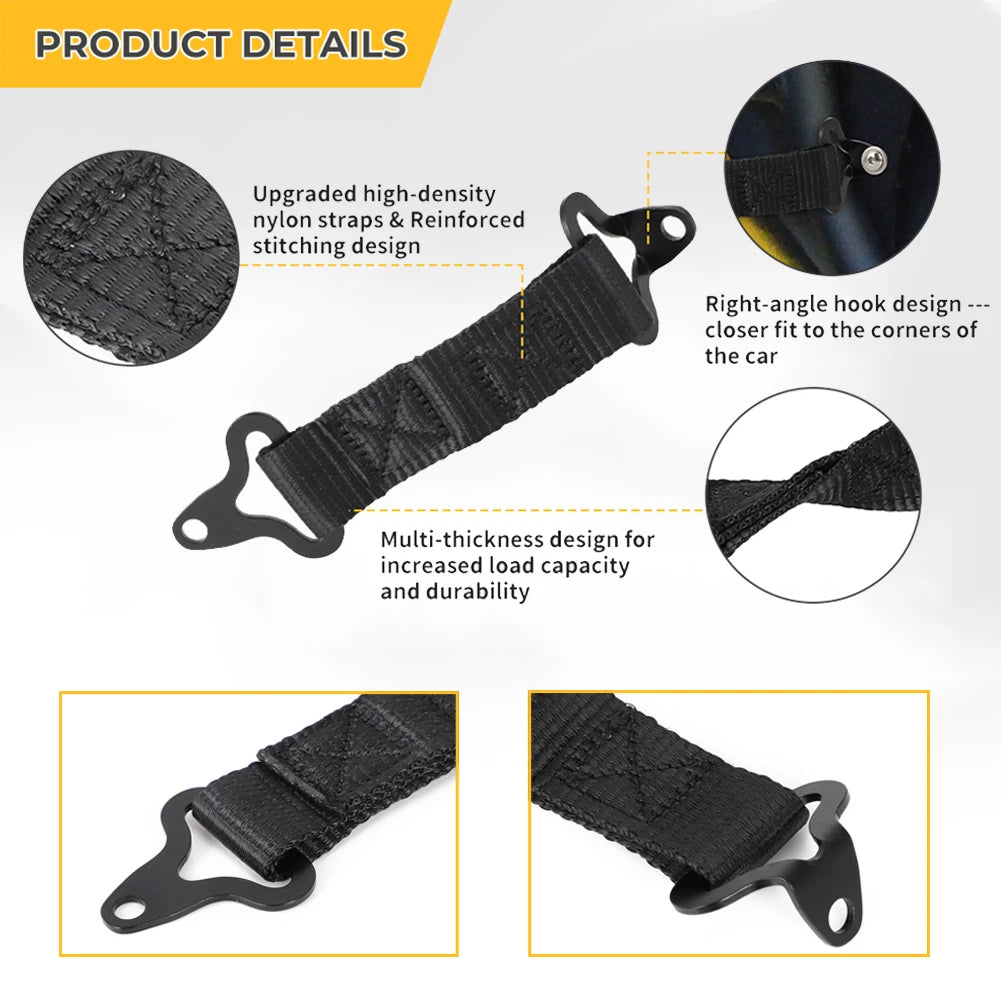 Set of 4 Door Straps for Can Am Maverick X3 (2017–2022)