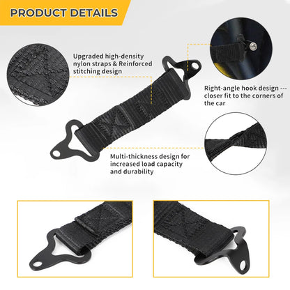 Set of 4 Door Straps for Can Am Maverick X3 (2017–2022)